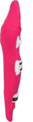 KNK Cricket Batting Pad Covers, Universal Youth and Adult Fit, Pair - color: Pink