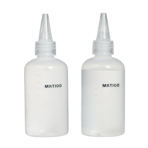 Lizard Gecko Food Water Feeding Bottle,2 pcs,3.4 Oz | Crested Gecko Food and Water Feeding Bottle 3.4 Oz, Reptile Feeder, Lizard and Other Small Pet Accessories Supplies