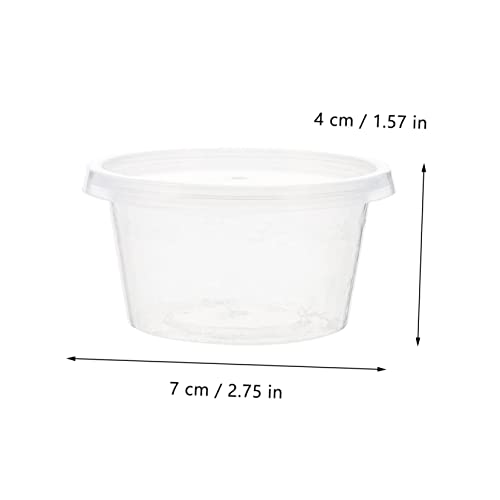 POPETPOP 10pcs Reptile Breeding Box Lightweight and Feeding Container for Snakes Turtles Spiders and Lizards Habitat for Easy Observation and Care