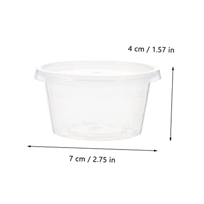 POPETPOP 10pcs Reptile Breeding Box Lightweight and Feeding Container for Snakes Turtles Spiders and Lizards Habitat for Easy Observation and Care