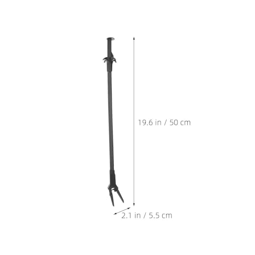3Pcs Fish Tank Tweezers: Long Aquarium Tweezers 19.7inch - Aquarium Grabber Tool - Reptile Feeding Tongs - Aquascaping Tong Clamps for Coral Plant