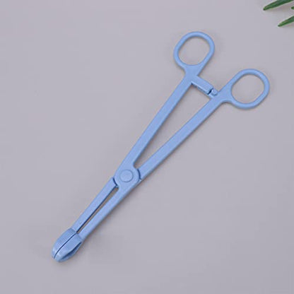 BESPORTBLE 1pc Pet Stool Clamp Plastic Pet Cleaning Supplies for Reptiles Birds Stylish Scissors Shape Design Easy to Use Essential Tool for Lizard Turtle - size: Size 1