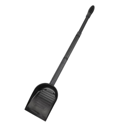 Aquarium Sand Scooper, Premium PVC Terrarium Substrate Cleaner with Quick Drainage System and Removable Extension Rod, for Fish Tank Small Pets and Beach Toys