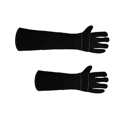 Compatible for Animal Bite Resistant Protective Gloves for Grooming, Bathing, Welding & Reptile Handling - color: Light Green
