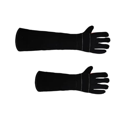 Compatible for Animal Bite Resistant Protective Gloves for Grooming, Bathing, Welding & Reptile Handling - color: Light Green