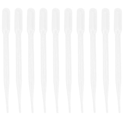 10Pcs Fish Feeding Tubes Plastic Syringe Brine Shrimp Feeders 3Ml Manual Liquid Feeders for Aquarium Coral and Peacock Fish Pet Supplies
