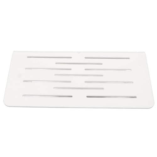 CHICIRIS Acrylic Basking Platform Thick Hollowed Steps Climbing Ramp Stable Resting Dock with Smooth Cleaning for Reptile Tank (Large) - size: Large
