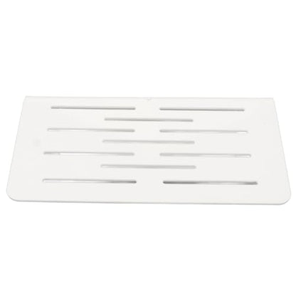 CHICIRIS Acrylic Basking Platform Thick Hollowed Steps Climbing Ramp Stable Resting Dock with Smooth Cleaning for Reptile Tank (Large) - size: Large