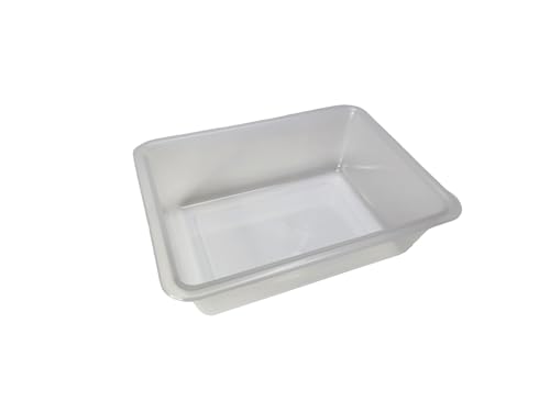 Clear Reptile Lay Box & Humid Hide for Geckos – Egg Laying Box for Leopard, Crested, Gargoyle & Chahoua Geckos, Small Lizards & Snakes, Clear Viewing Sides, 8" x 6" x 2.5"
