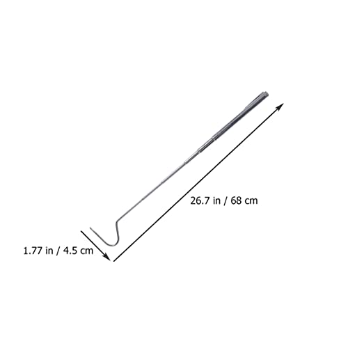 Toddmomy Large Hook for Grabbing Snakes Reptile Catching Supply Snake Catcher Tool