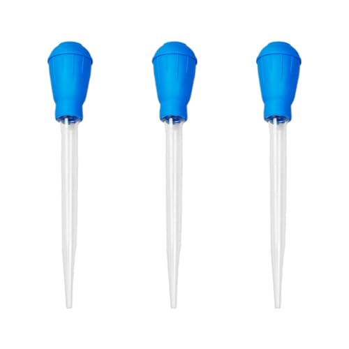 Toddmomy 3pcs Aquarium Cleaning Siphon with Scale Practical Fish Tank Cleaner Made of Plastic Long Enough and Convenient to Use for Cleaning Fish Tanks