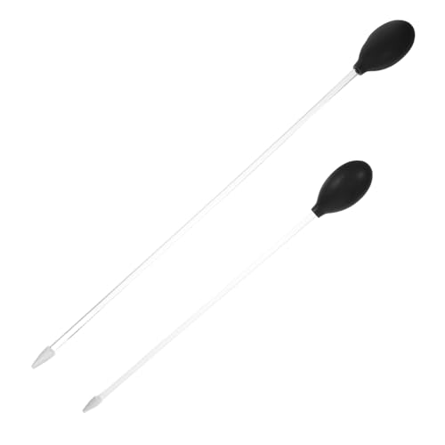Milisten 2pcs Manual Aquarium Water Changer and Waste Cleaner Fish Tank Cleaning Tool Acrylic Cleaning Tube for Fish Waste and Gravel Removal
