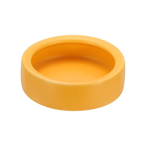 Reptile Food Bowl, Worm Water Dish Ceramic Pet Bowl Food Dish Anti Escape Feeder Small (3 in, Clay), Intended for Gecko/Scaled Pet/Amphibians/Spiders/Small Mammals - color: Clay, size: 3 In