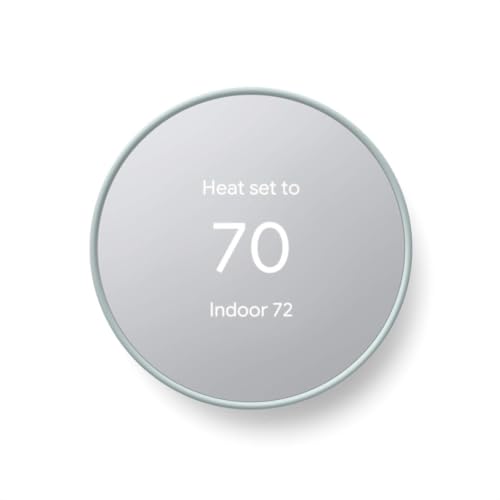 Google Nest Thermostat - Smart Thermostat for Home - Programmable Wifi Thermostat - Fog - color: Fog
