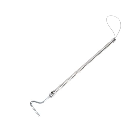 CCYLEZ Catcher, Multi Function Labor Saving Heavy Duty Animal Control Pole for Animal Rescue Transfer (Hook Handle 75cm) - size: Hook Handle 75cm