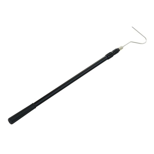 Adjustable Snake Hook - 35" to 85" Extendable Aluminum Snake Handling Tool for Safe Removal