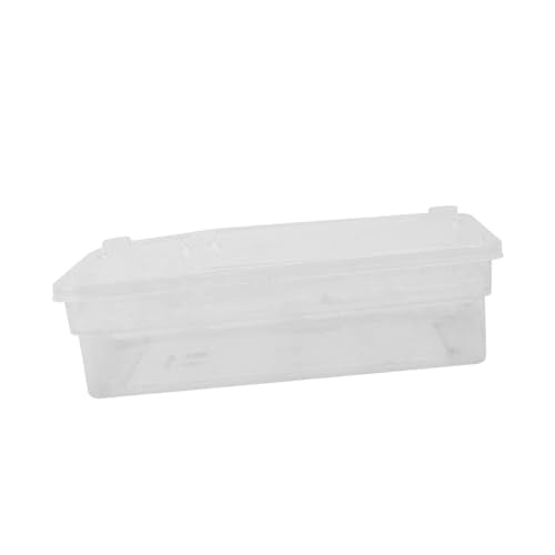 Mikikit Practical Reptile Breeding Box Lightweight Incubator for Snakes Lizards and Crawling Pets Safe Plastic Material for Professional Hatching and Incubation Needs