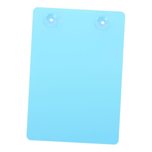 Blue Fish Breeding Plate Suction Cup Aquarium Spawning and Isolation Divider for Fish Tanks Sturdy Reptile Platform for Hatching and Transport