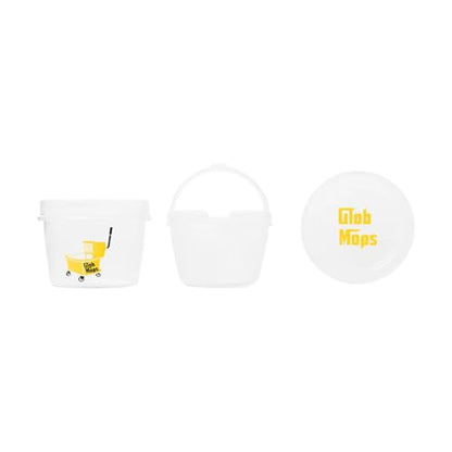 Glob Mops Round Mop Bucket w/Slotted Handled Inner Basket