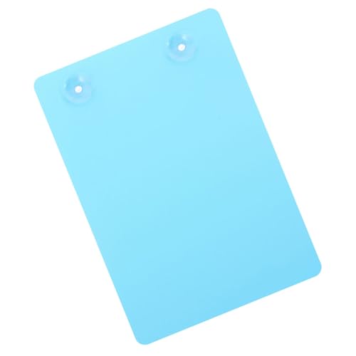 Blue Fish Breeding Plate Suction Cup Aquarium Spawning and Isolation Divider for Fish Tanks Sturdy Reptile Platform for Hatching and Transport