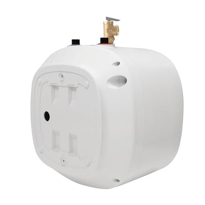 VEVOR Electric Mini-Tank Water Heater 8-Gallon Tank, 1440W Hot Water Boiler Storage, Safety Temperature Pressure Valve Easy Install, for Kichen Bathroom Restaurant, Shelf Wall Floor Mounted
