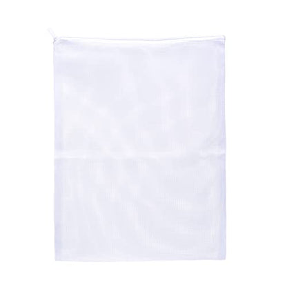 JIHAQUA Aquarium Filter Bags with Plastic Zipper,11.5 x 15.5 inch, 6 Pack | Reusable, Fish Tank Filter Media, Mesh Bags, Large - size: 11.5 x 15.5 inch (6 Pack)