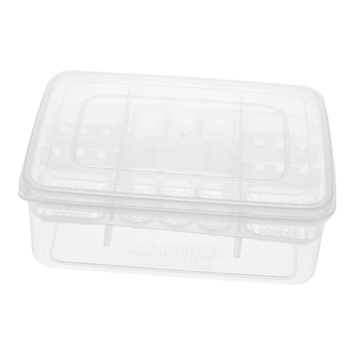 3pcs Plastic Compartment Reptile Incubation Tray for Hatching and Breeding Box Lightweight Design for Easy Observation and Management of Eggs