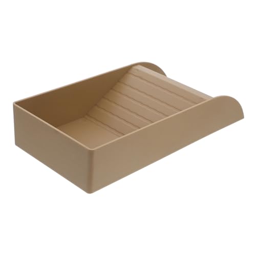 BESPORTBLE Turtle Bathing Pool Extra Large Reptile Water Bowl Tortoise Soaking Tub Household Turtle Pool Reptile Accessory Abs Material