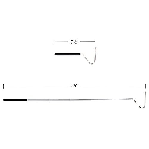 Snake Hook Collapsible 7.5 Inches Adjusts to 26 Inches Collapsible Snake Hook