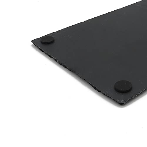 JIH Reptile Basking Platform 11.8 x7.8 inch,Natural Rock,Reptile Food Bowl | Tortoise Feeding Dish, Habitat Decor - size: 30x20cm