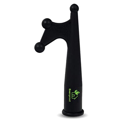 EVERSPROUT Telescoping Boat Hook | Floats, Scratch-Resistant, Sturdy Design | Durable & Lightweight, 3-Stage Anodized Aluminum Pole | Threaded End for Boating Accessories - size: Boat Hook Solo (No Pole), style: Solo (No Pole)