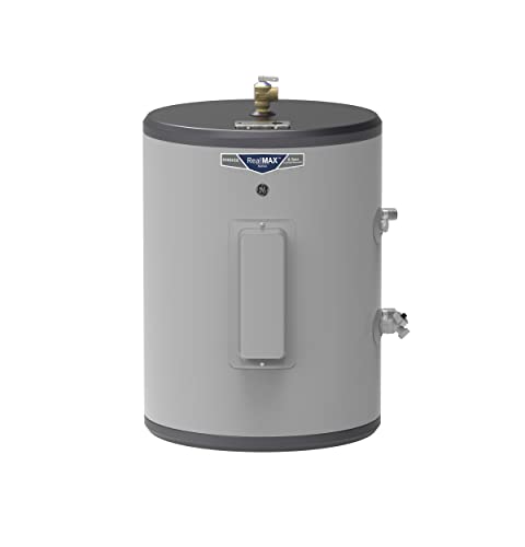 GE Appliances 18 Gallon Versatile Plug and Play Electric Water Heater with Adjustable Thermostat, Easily Installs Where You Want It, 120 Volt - style: 18 Gallon
