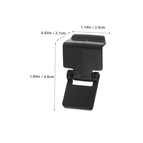 ORFOFE 6pcs Turtle Tank Escape Lock Clips Feeding Box Clips for Reptile Terrarium Lid Secure Aquarium Lock Buckles Easy Install Reptile Tank Lid