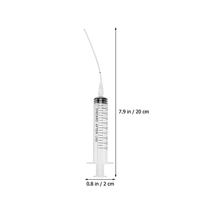balacoo Bird Feeding Syringe Set with Tubes 3 Sizes 1.69Oz 0.85Oz & 0.34Oz Capacity Clear Plastic Hand-Feeding Tool for Baby Parrots Pigeons Doves and Snakes Includes 5 Thin Injecting Tubes
