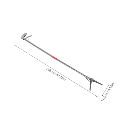 POPETPOP Stainless Steel Snake Handling Grabber Tool Long Reach Reptile Catcher Straight Mouth Design for Snakes Crabs and Loaches Multi-Functional User-Friendly Grabber