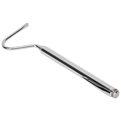Stainless Steel Snake Hook Retractable Reptile Handling Tool 27in with Duckbill Hook Head for Safe Catching Moving Small Snakes
