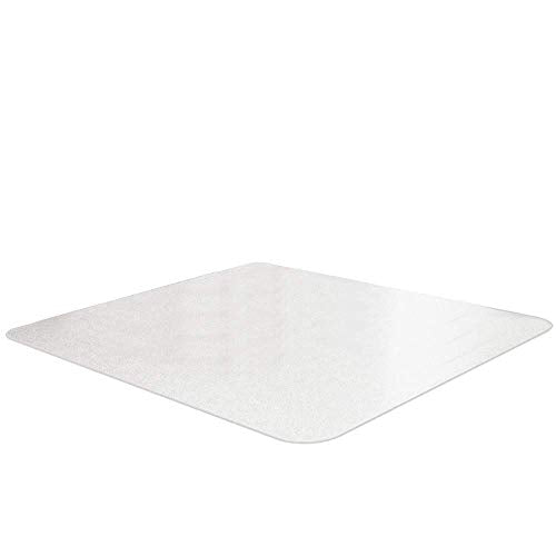 RESILIA Under Pet Cage Mat for Bird Cages, Reptile Aquariums, Dog Kennels, Water-Resistant Pad for Carpeted Floors and Surfaces, 30 Inches x 48 Inches, Clear - color: Clear