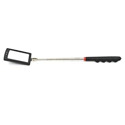 Telescoping LED Lighted Flexible Inspection Mirror 360 Swivel for Extra Viewing