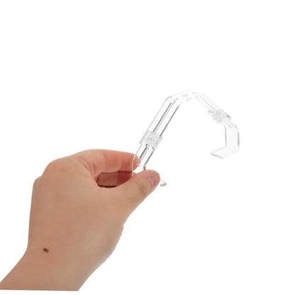 2pcs Lamp Fixing Clip for Aquariums Reptile Terrariums Durable Support for Fish Tank Lights Sturdy Design for Long Term Use Compatible with Various Lighting Needs