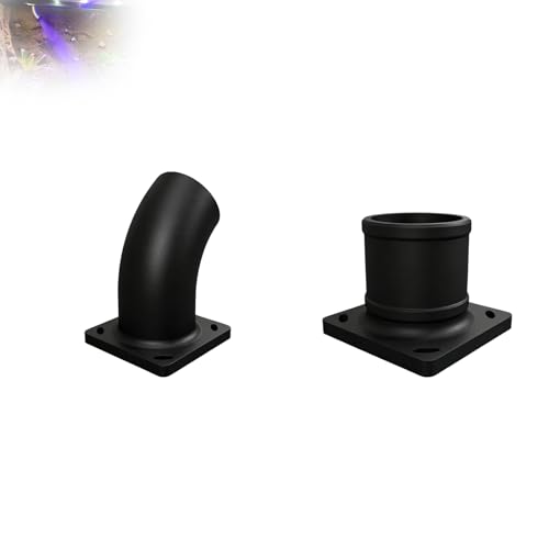 Mesh-Piercing Fogger Hose Connector Compatible with Reptile Misting Systems | No Cutting Required Adapter for 1/4 Tubing | Secure with Zip Tie | Anti-Leak Humidity Fitting for Tanks