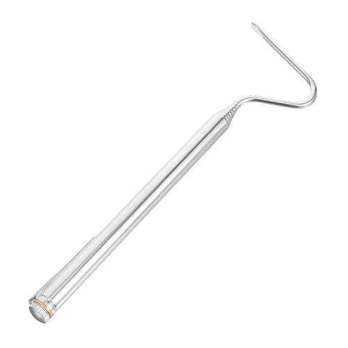 BESPORTBLE Retractable Reptile Hook Long Handle Snake Catching Tool for Distance Handling and Design for Reptile Enthusiasts and Professionals