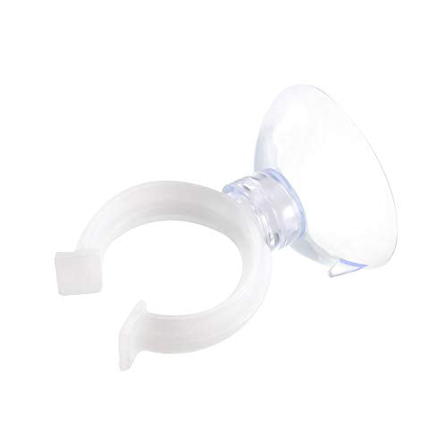 uxcell Aquarium Suction Cup Clips Airline Tube Holders Clamps for Fish Tank Clear 19mm 6Pcs - size: 19mm