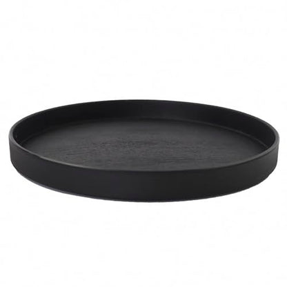 OMEM Reptile Food Bowl Water Dish,Feeding Dish, Birds Bowl (M, Black) - color: Black, size: Medium