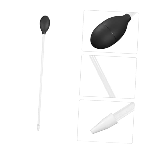 DOITOOL Water Absorber Aquarium Gravel Vacuum Fish Feeder Tube Fish Tank Feeder Tube Fish Tank Siphon Aquarium Tool Kit Fish Tank Vacuum Fish Tank Cleaning Tools Acrylic Black