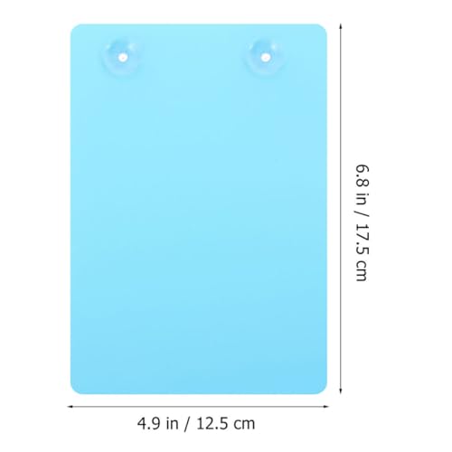 SUPVOX Aquarium Fish Tank Separator Plate with Suction Cups Durable Breeding Cone for Fish Isolation Textured Material for Reptiles and Aquatic Breeding