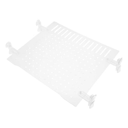 NUOBESTY Clear Acrylic Fish Tank Divider with Smooth Edges for Safe Fish Separation Flexible Transparent Aquarium Partition Board for Shrimp and Reptile Isolation Easy Installation Aquarium