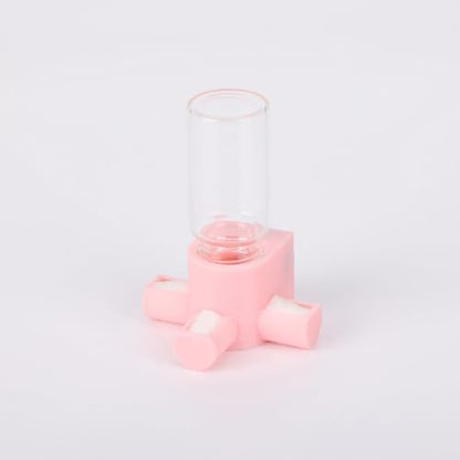 Jumping Spider Water Dispenser, Magnetic Hanging Feeder,Suitable for Jumping Spiders,Tarantulas, Praying Mantises,Arboreal Animals, and Other Small Animal Enclosure Accessories,5ML (Pink) - color: Pink