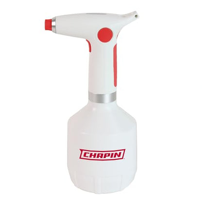 Chapin 34-Oz Battery Powered Sprayer with Continuous Spray | Adjustable nozzle for fine mist, spot spraying and targeted plant care