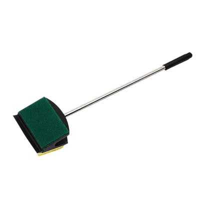 MiOYOOW Fish Tank Algae Scraper, Double Sided Aquarium Cleaning Tool with Long Handle, Reusable Water Tank Scrubber for Glass Acrylic Plastic Tanks - color: 38*7.5cm/14.96*2.95"