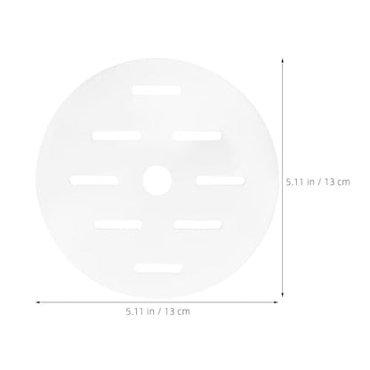 Fish Aquarium Anti-Jumping Cover - Round Acrylic Mesh Screen Netting for Fish Bowl - Aquarium Screen Top Cover from Jumping Out 5.12" - size: 13.00X13.00X0.30CM